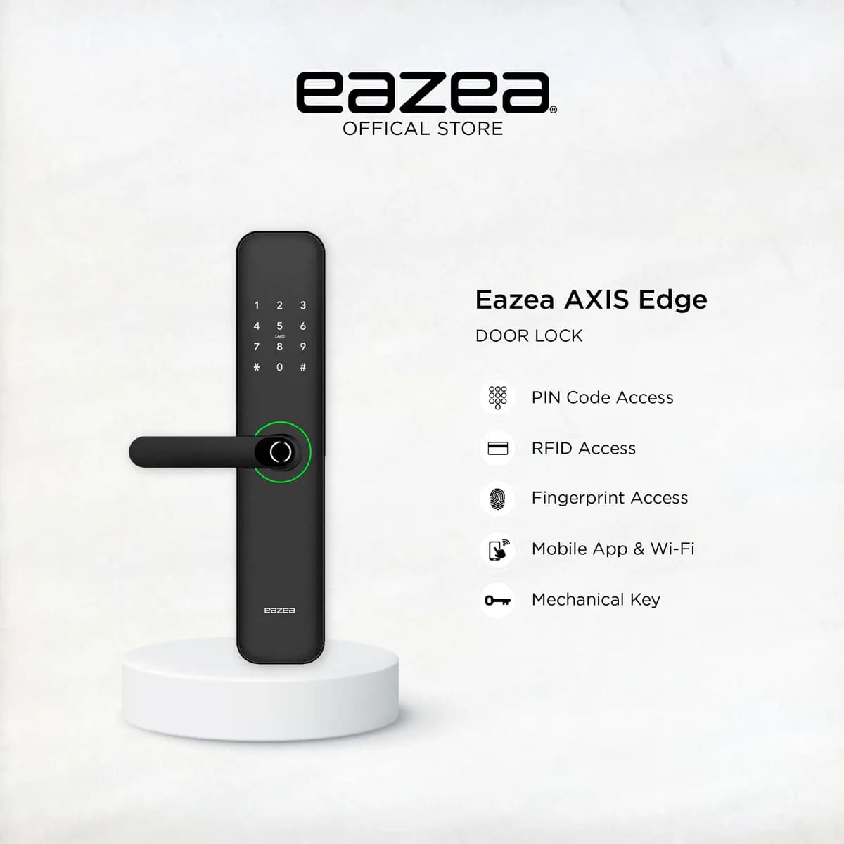 Eazea AXIS Edge Smart Door Lock