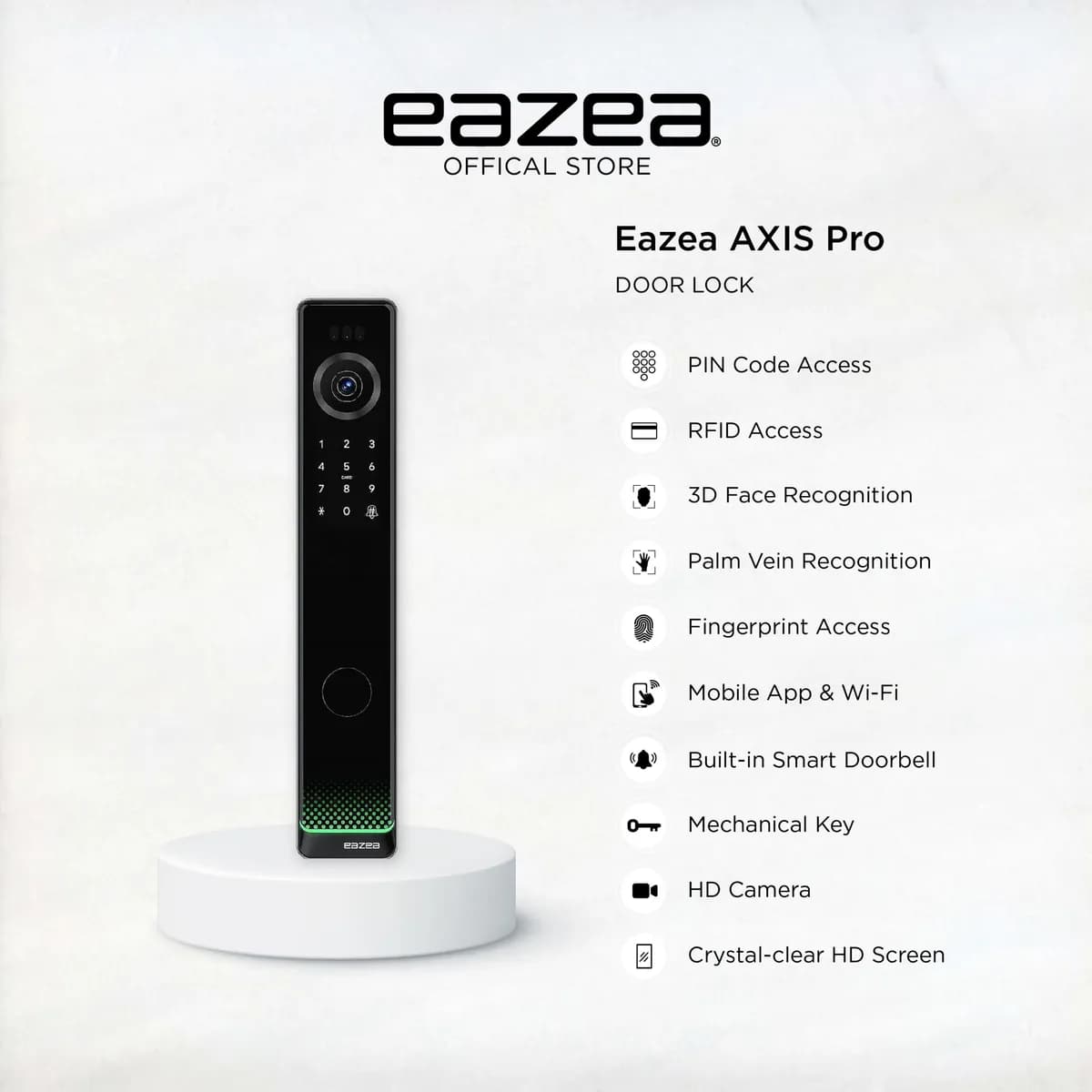 Eazea AXIS Pro Smart Door Lock