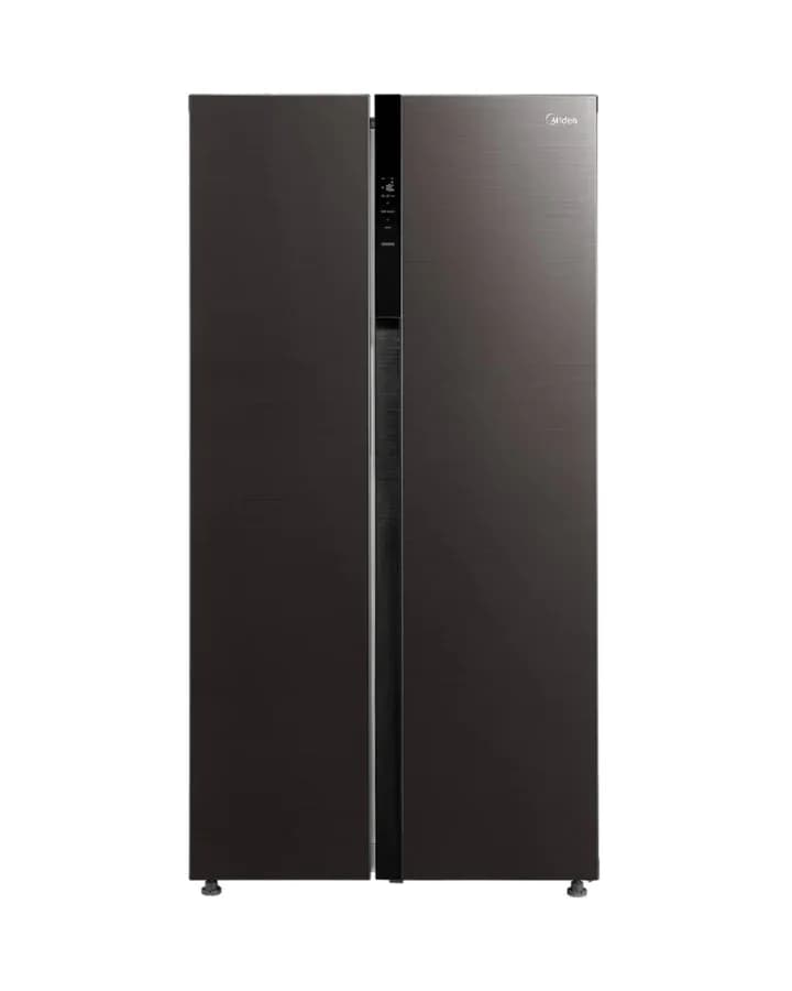 Midea 548L Side-by-Side Refrigerator (jazz black) MDRS710FIE28SG