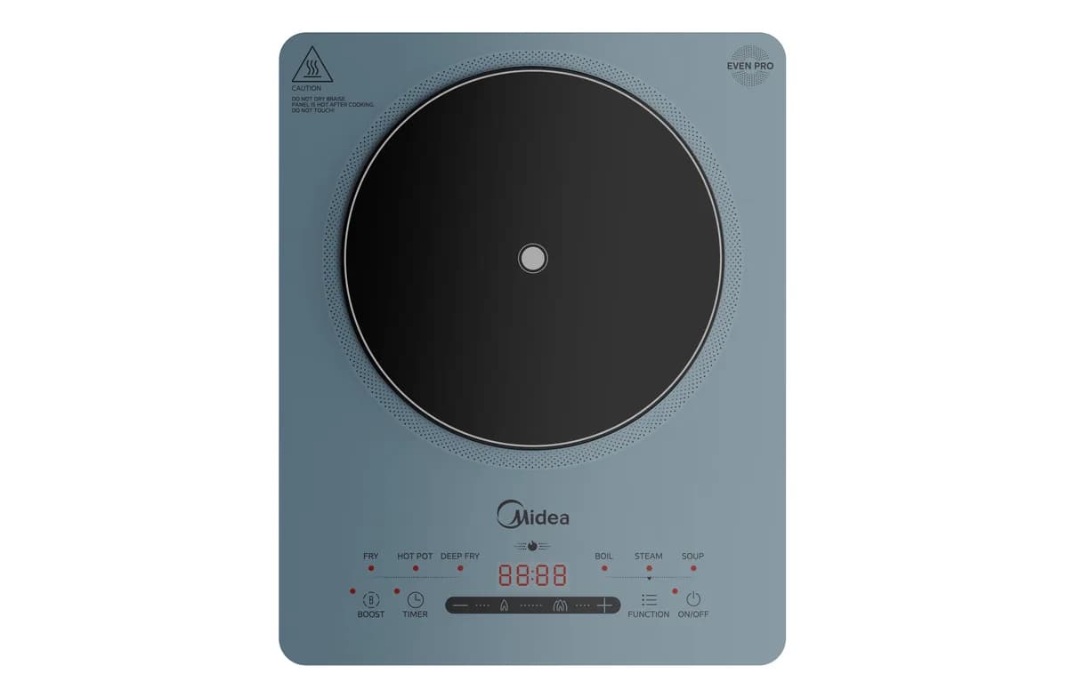 Midea 2200W Even Pro Induction Cooker - Blue MIC220TPAGBH