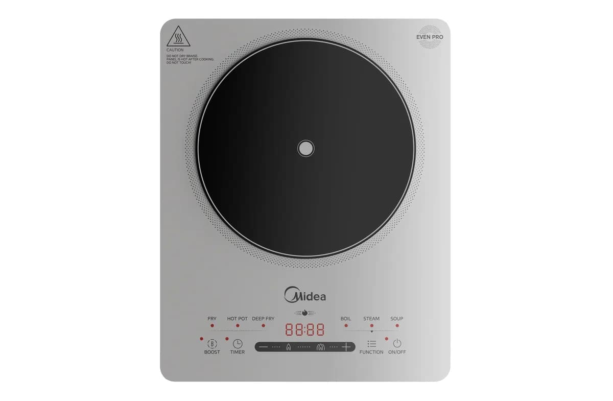 Midea 2200W Even Pro Induction Cooker - Grey MIC220TPAGHH