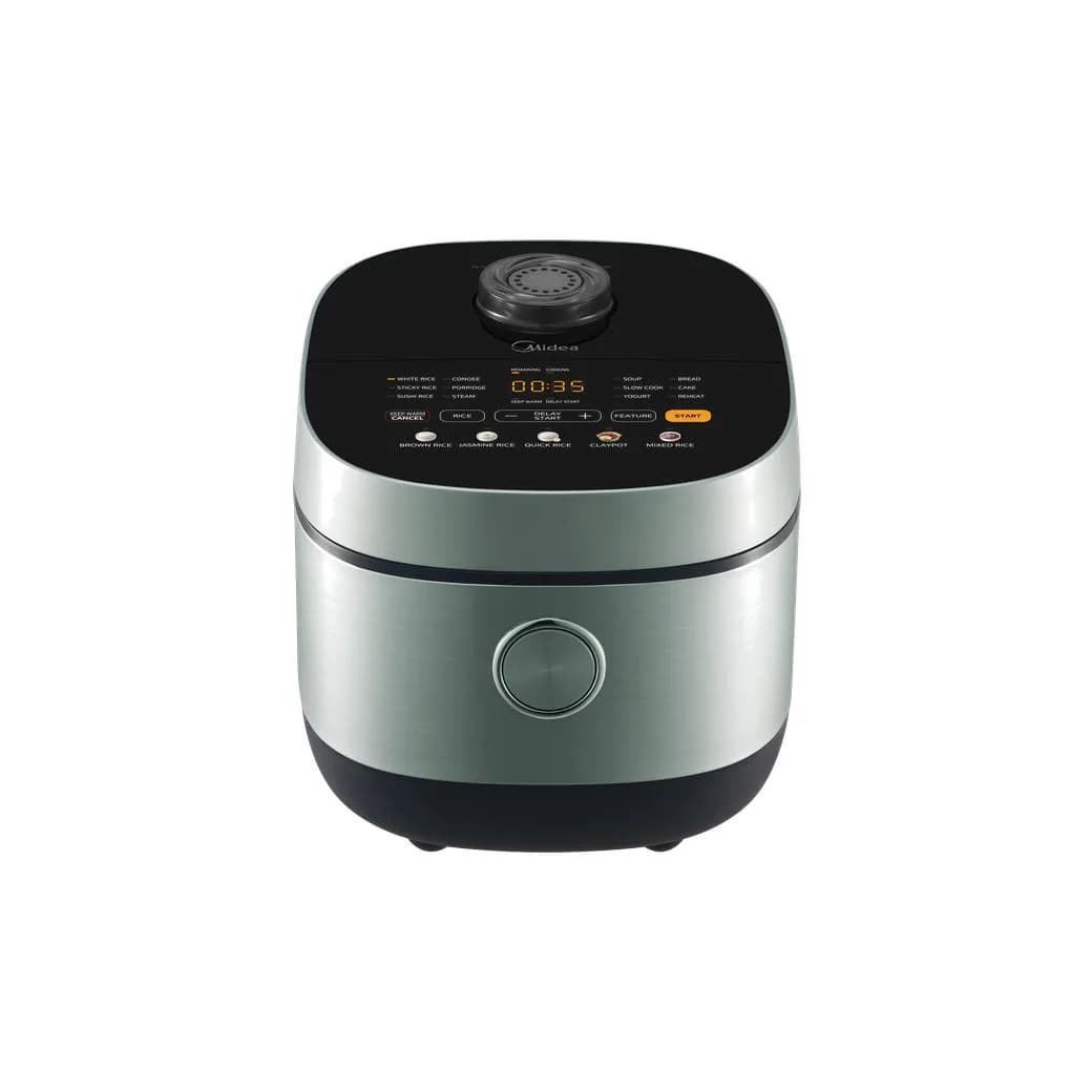 Midea 1.8L Turbo Valve Rice Cooker - Silver MRD180T2ADS