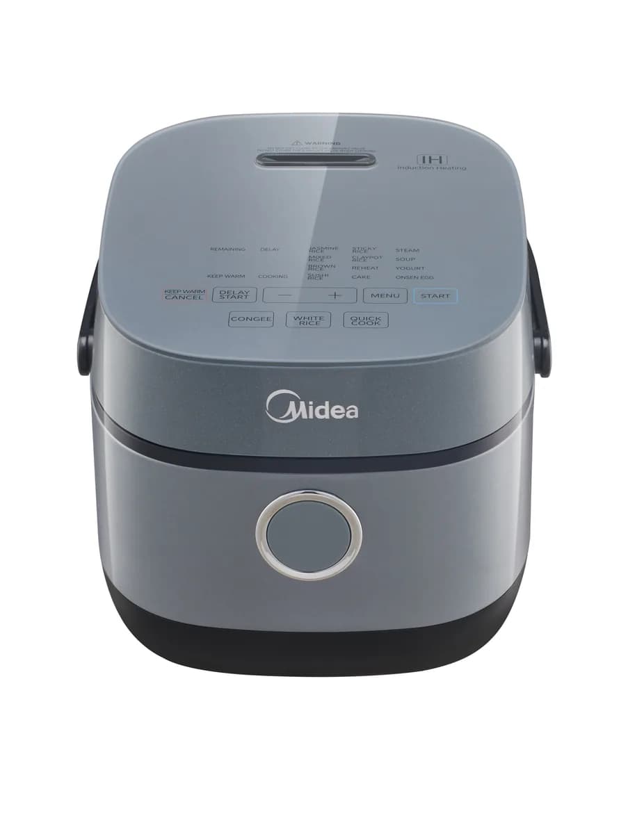 Midea 0.72L IH Induction Rice Cooker - Silver MRI070T1BDG