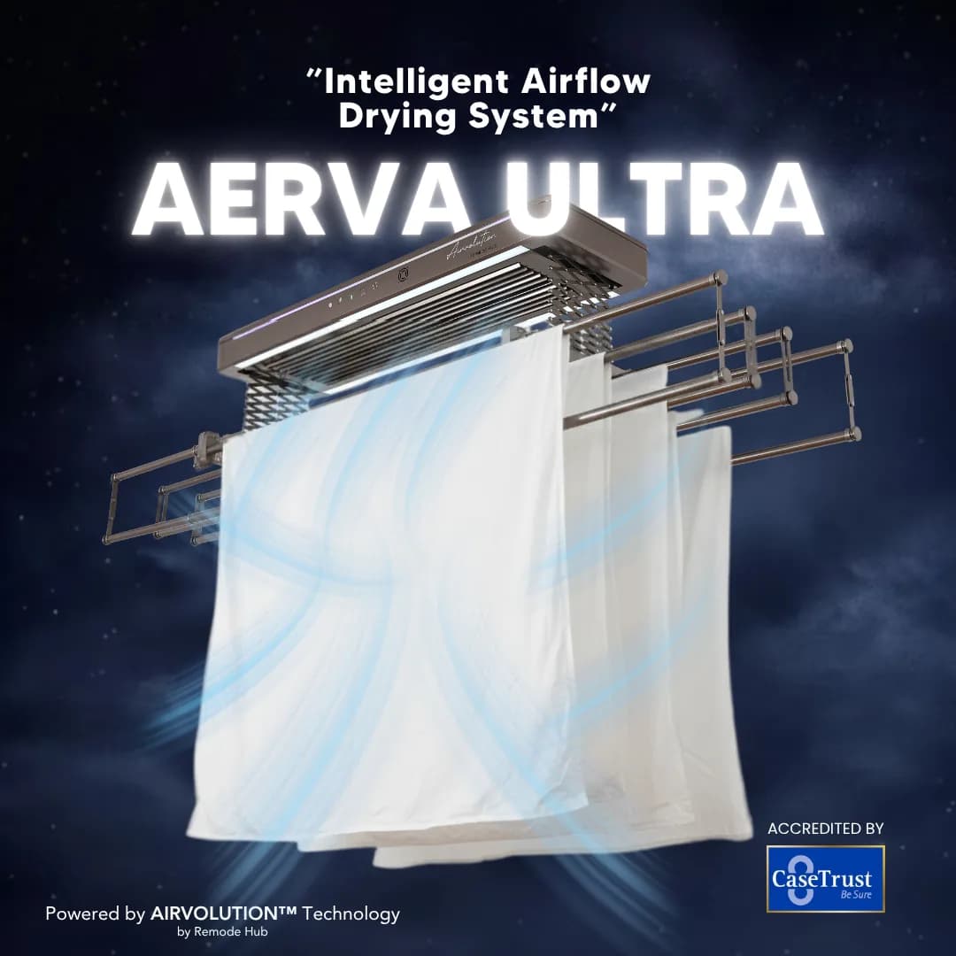 Remode Hub AERVA ULTRA Intelligent Airflow Drying System (1.3m) U130