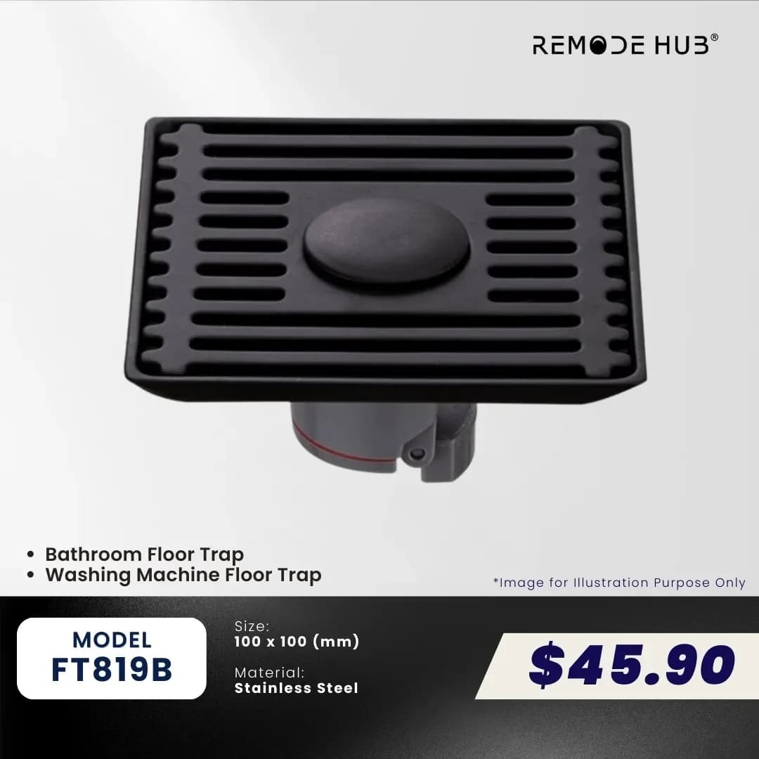 Remode Hub Copper Floor Trap FT819B