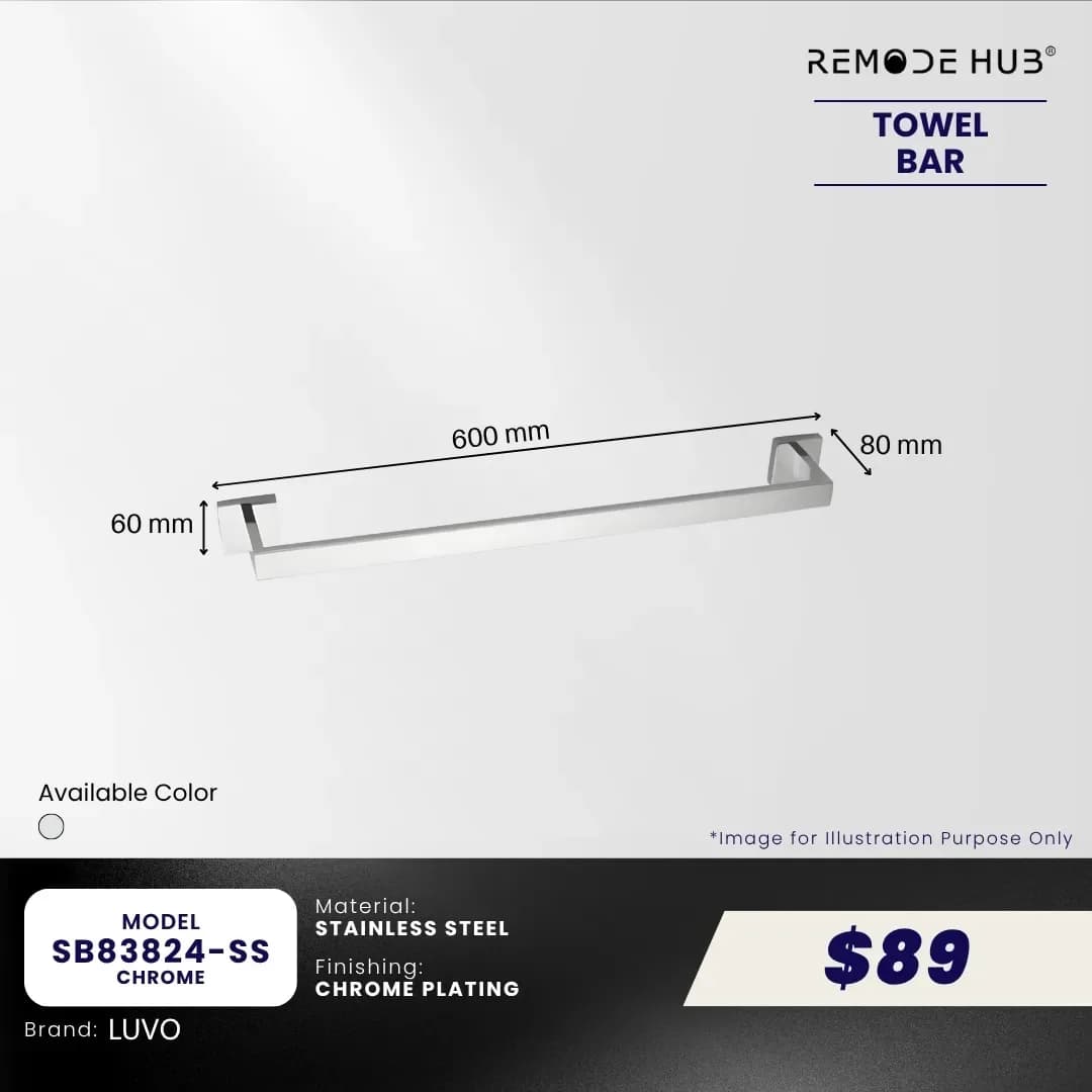 Remode Hub Towel Rack SB83824-SS