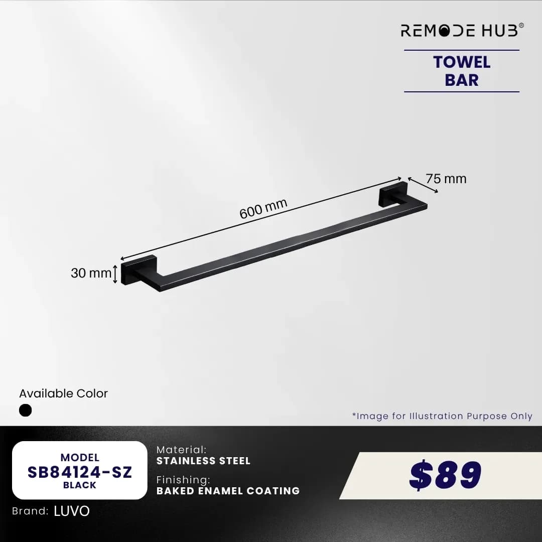 Remode Hub Towel Rack SB84124-SZ