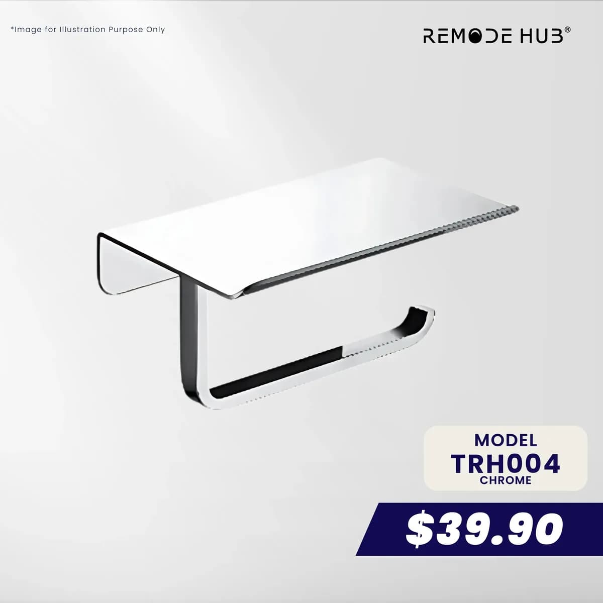 Remode Hub Toilet Roll Holder TRH004