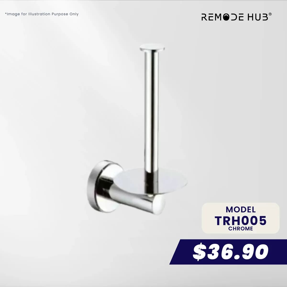 Remode Hub Toilet Roll Holder TRH005
