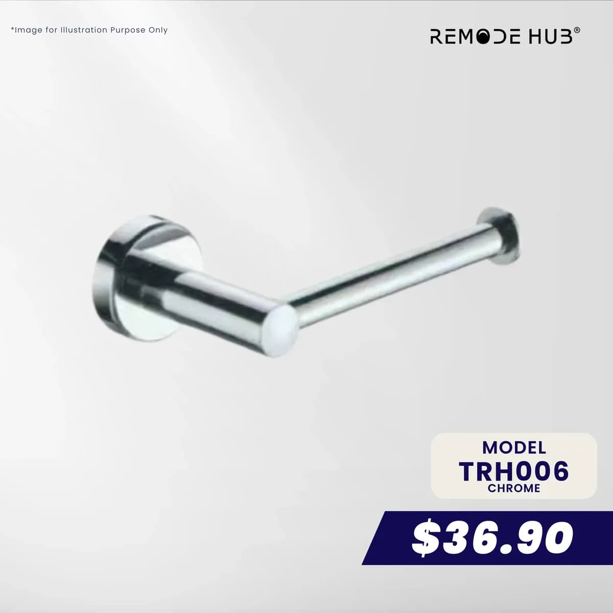 Remode Hub Toilet Roll Holder TRH006