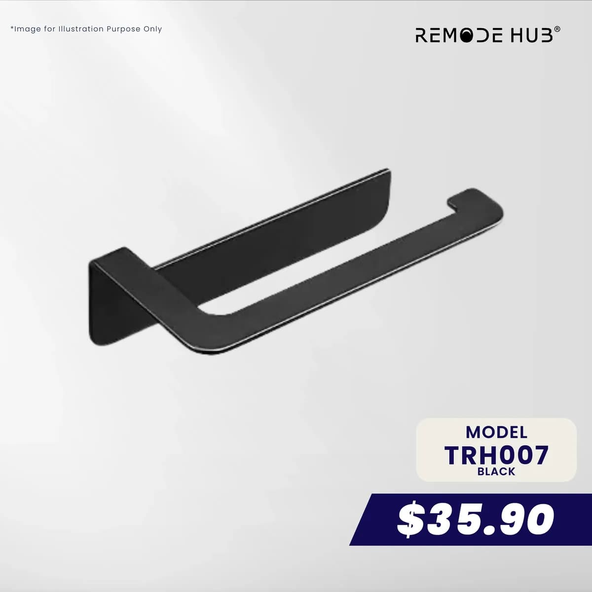 Remode Hub Toilet Roll Holder TRH007
