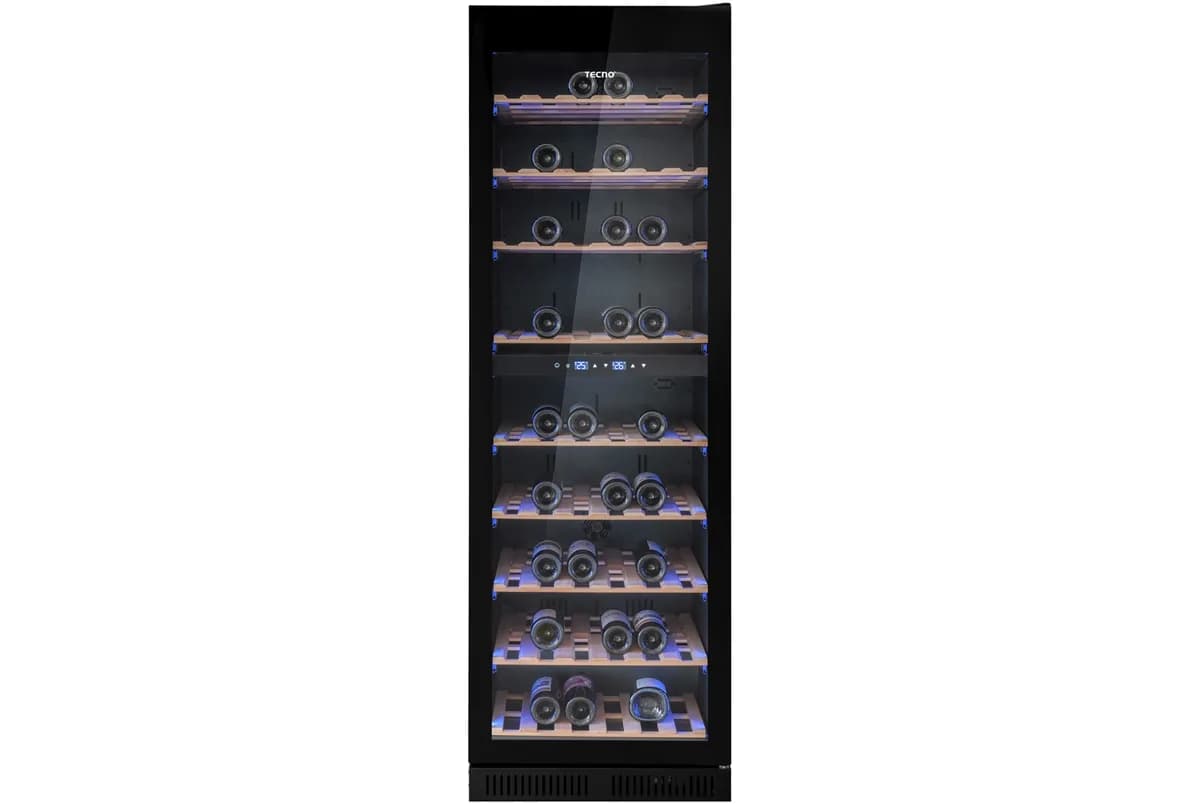 Tecno 171-Bottle Full Black Wine Chiller SW202D