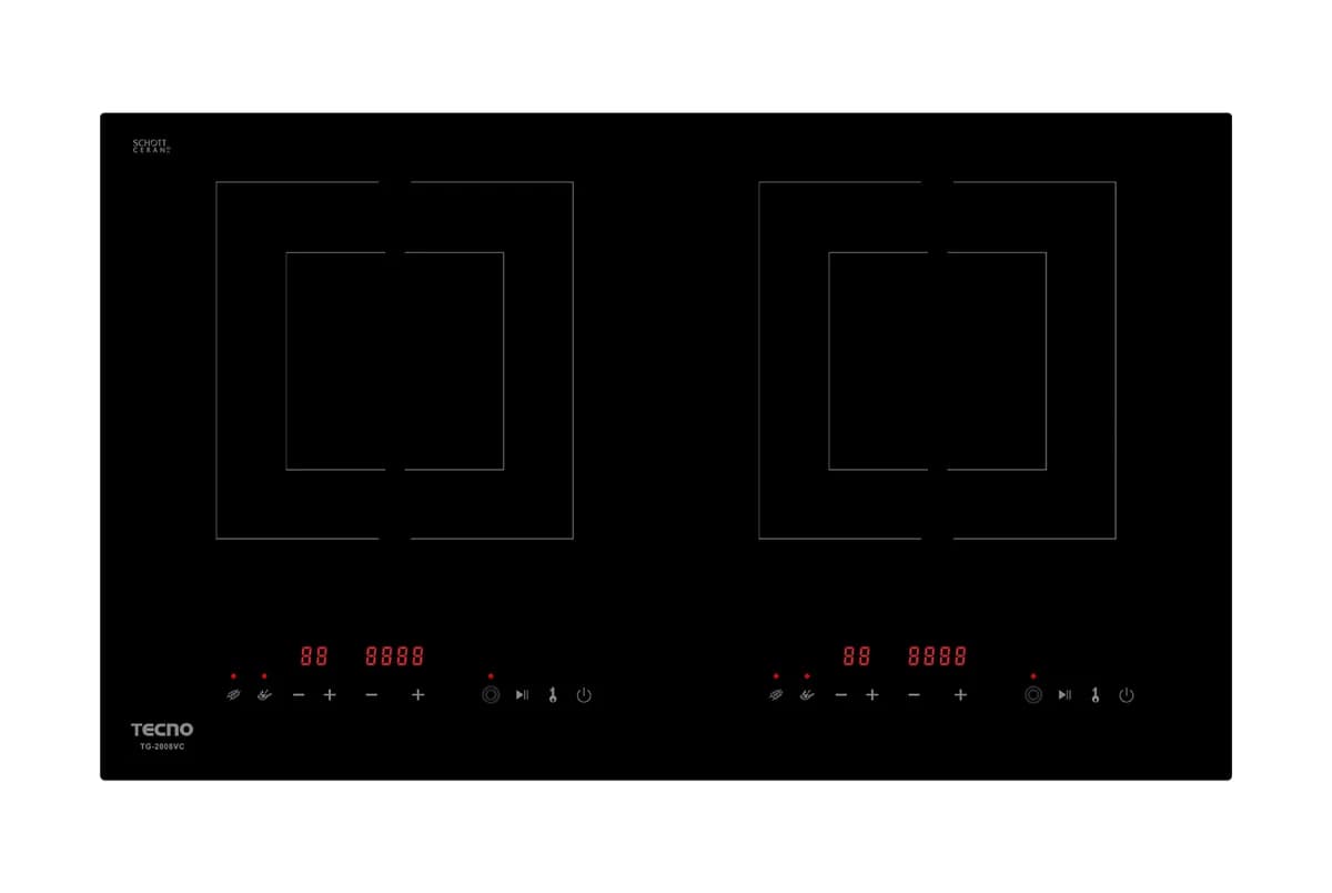 Tecno 2-Zone 73cm Vitro-Ceramic Hob TG2008VC