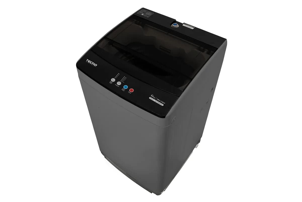 Tecno 6.0kg Full Auto Washing Machine TWA6068|BK