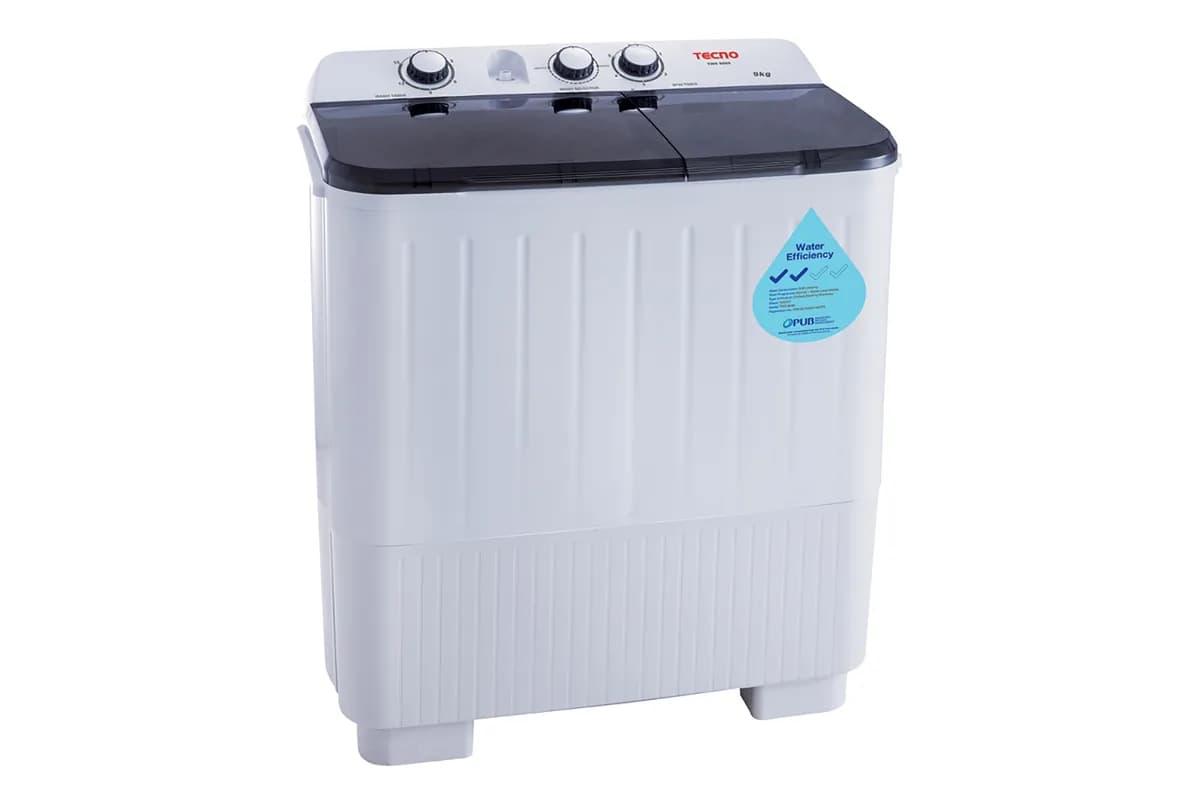Tecno 9.0kg Semi-Auto Washing Machine TWS9090