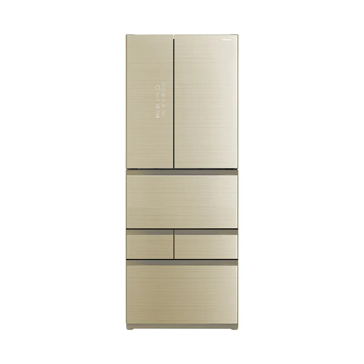 Toshiba 588L SiX-Door Refrigerator (ivory golden) GR-RM631WE-PGX(A6)