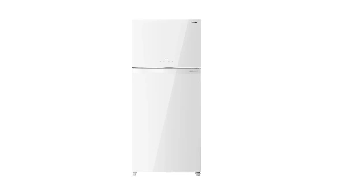 Toshiba 597L Top Mount Freezer Refrigerator (white glass) GR-RT835WE-PGX(B5)