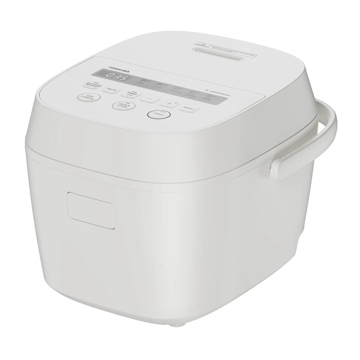 Toshiba 1.8L JAPANDi 3D Heating Rice Cooker RC-18DRVSG(W)