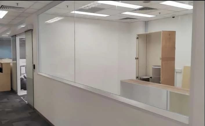 Fixed Glass Panel - 10mm Clear Tempered (Black|White U-Channel)