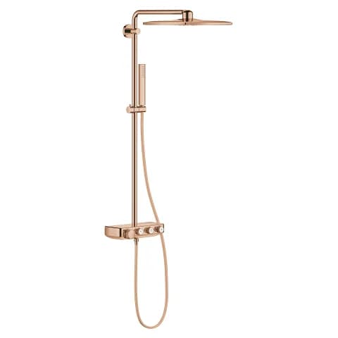 GROHE Euphoria SmartControl 310 Cube Shower System Thermostatic