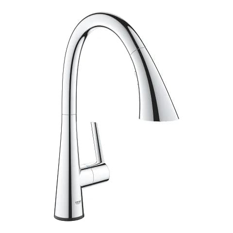 GROHE Zedra Touch Sink C-Spout Triple Spray