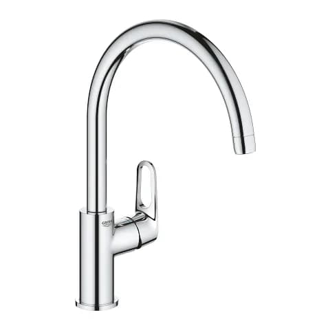 GROHE BauFlow C-Spout Kitchen Sink Mixer