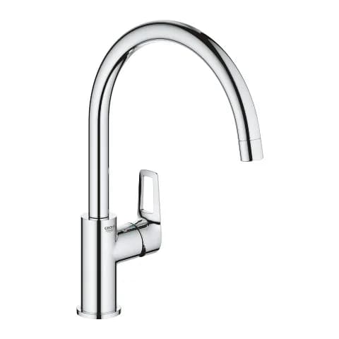 GROHE BauLoop C-Spout Kitchen Sink Mixer