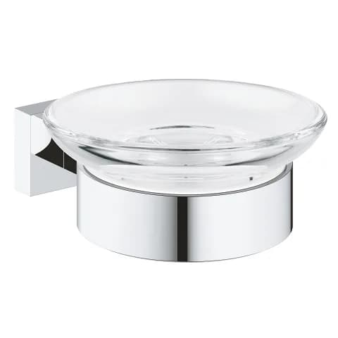 GROHE Essentials Cube Soap Dish with Holder