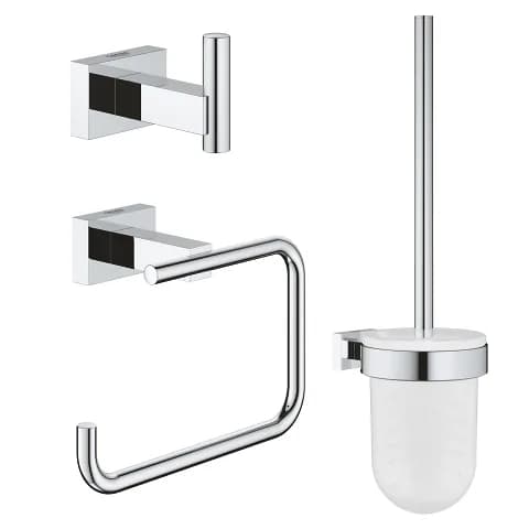 GROHE Essentials Cube Accessories Set 3-in-1