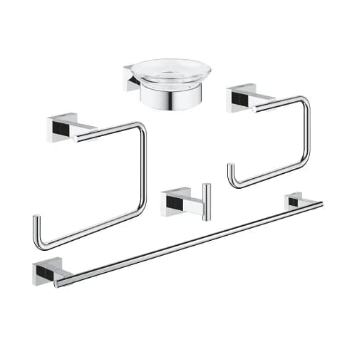 GROHE Essentials Cube Accessories Set 5-in-1