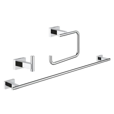 GROHE Essentials Cube Accessories Set 3-in-1
