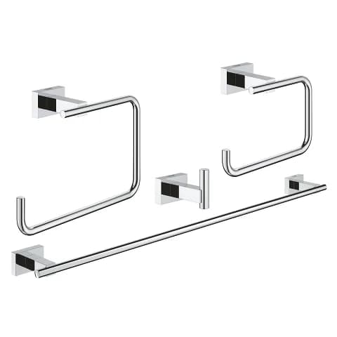 GROHE Essentials Cube Accessories Set 4-in-1
