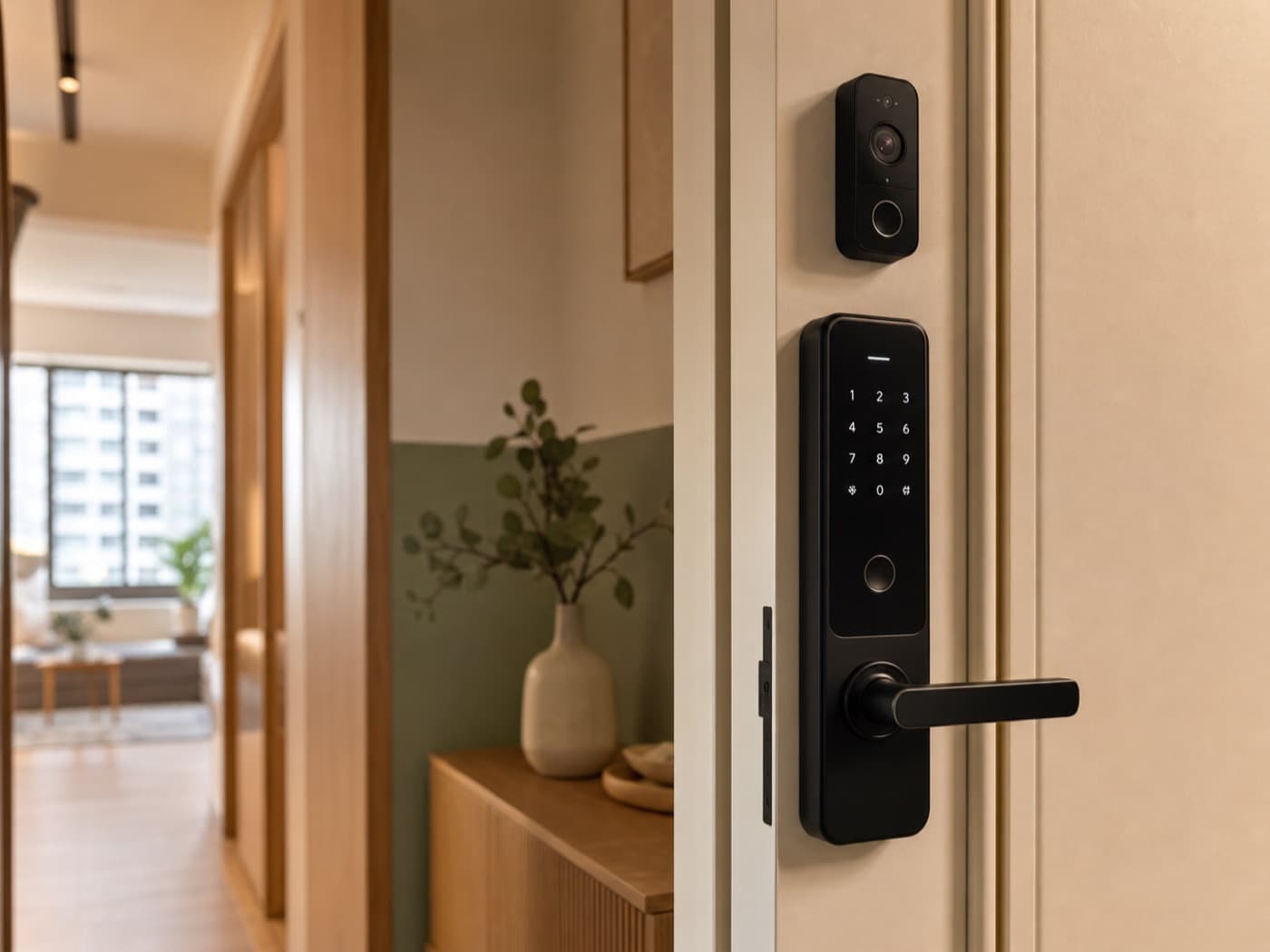 Digital lock + camera