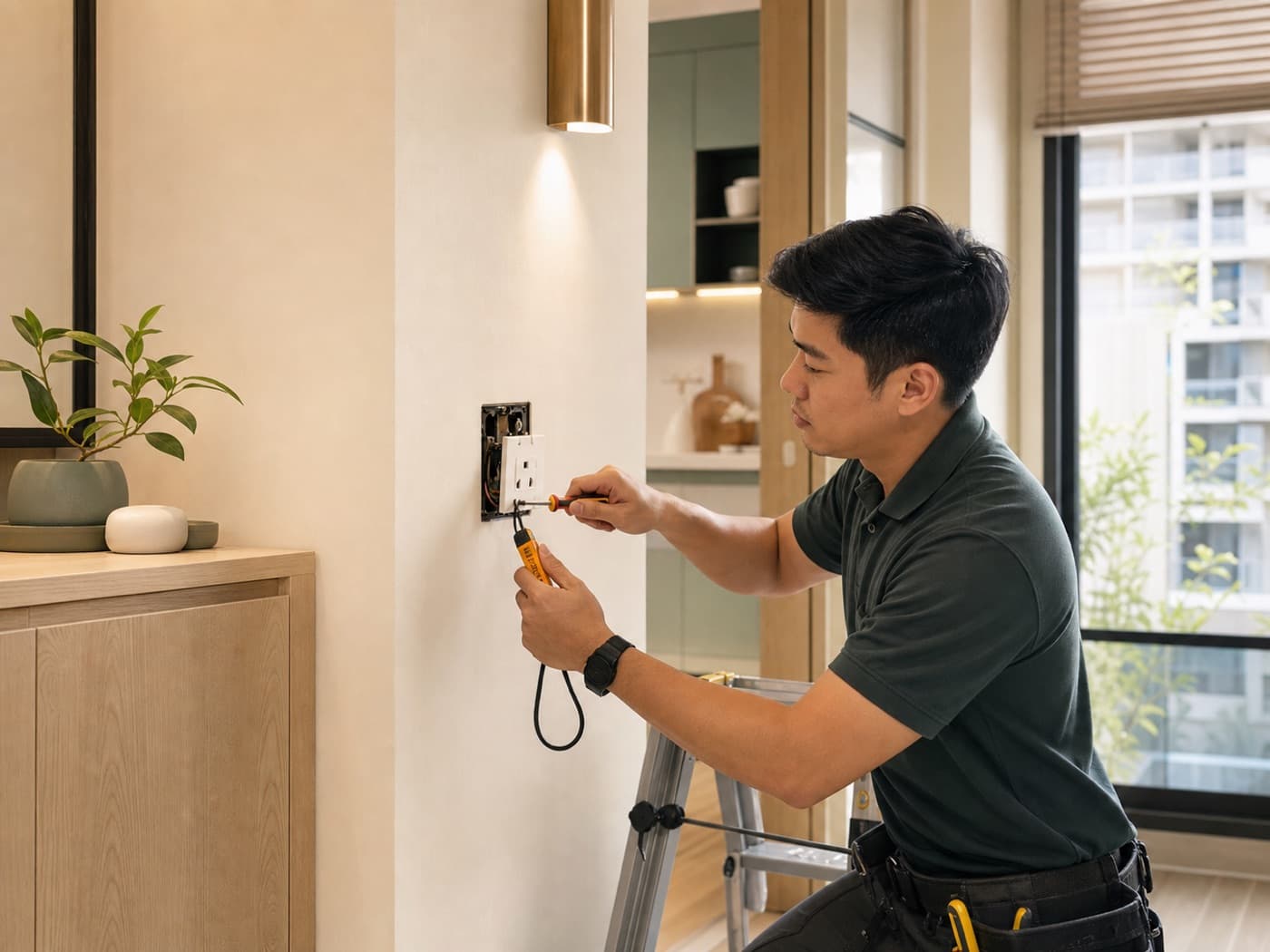 Electrical works