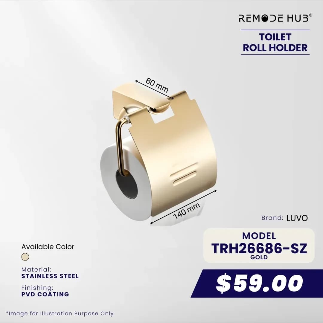 Remode Hub Toilet Roll Holder TRH26686