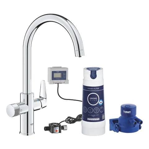 GROHE Blue Pure BauCurve Faucet Set
