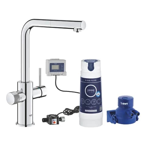 GROHE Blue Pure Minta Pull-Out Faucet Set